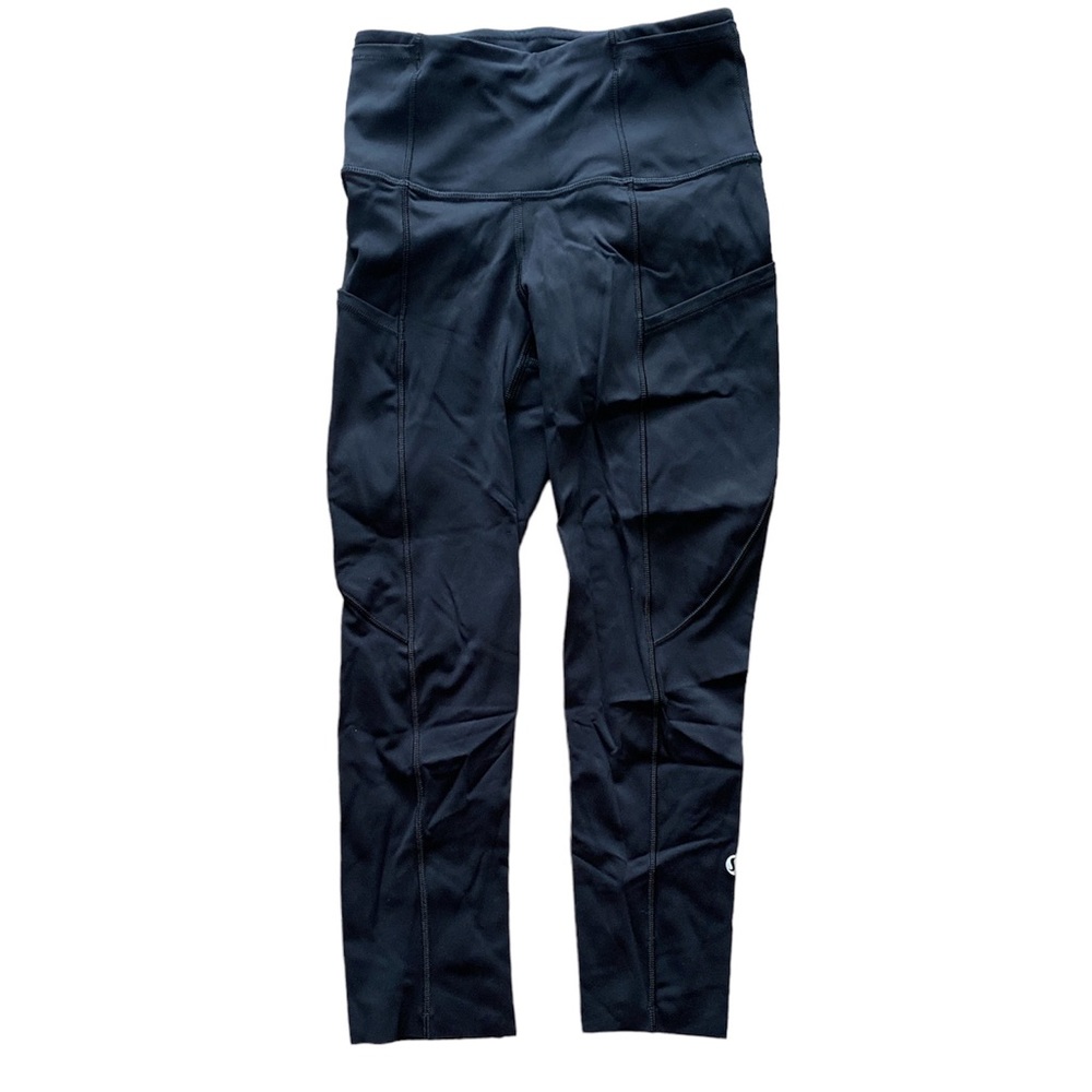 Lululemon Fast and Free Crop 19” - Size 0 - Black